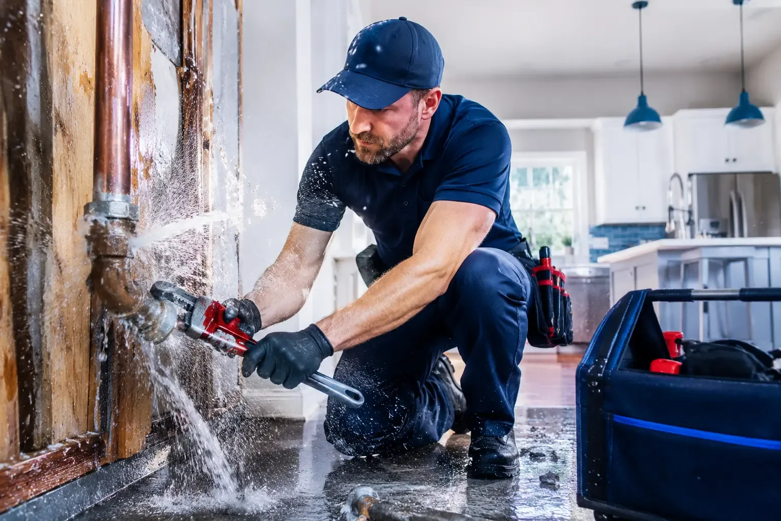 Local emergency pipe repair professionals in Muscadine, AL